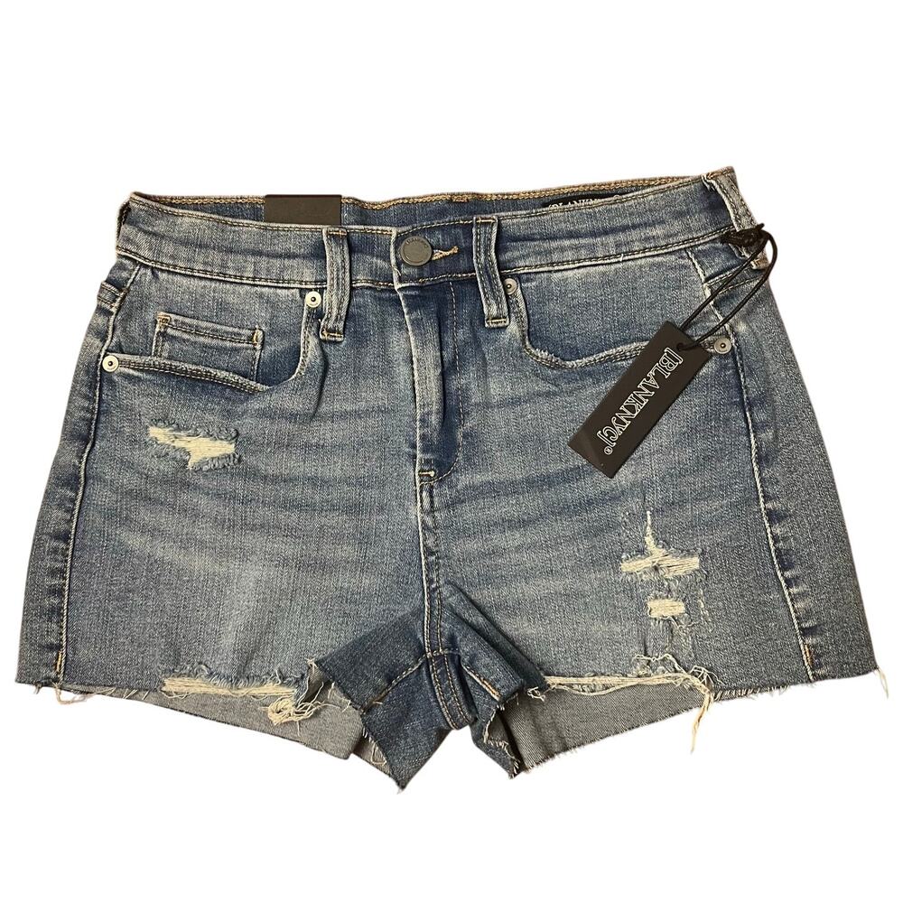 Blank NYC The Essex NWT Stretch Denim Cutoff Distressed Shorts Size 26